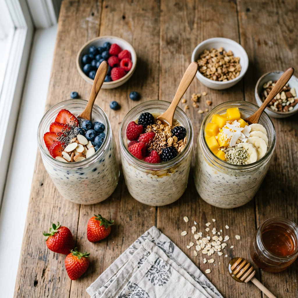 Nutrient-Dense Overnight Oats That Keep You Full Until Lunch