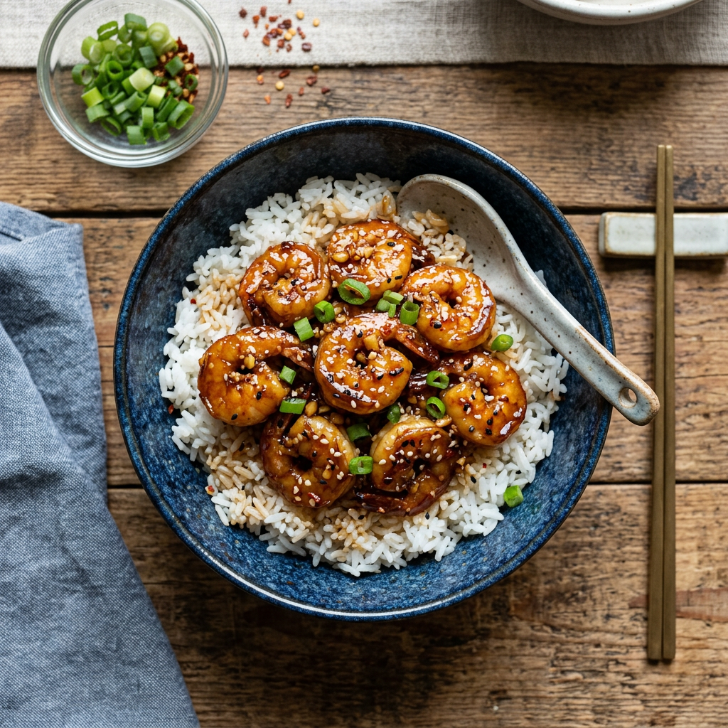 Honey Garlic Shrimp Better Than Takeout